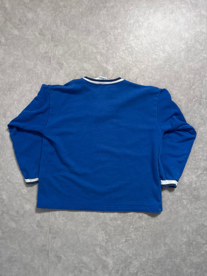 90s Vintage Kansas City Royals Minimalist Blue Crewneck - XL - XL | Martin City Vintage