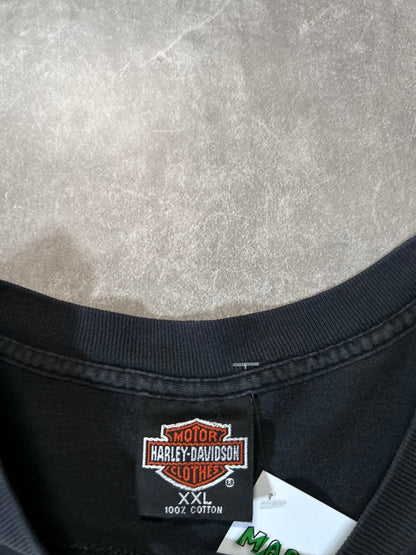 90s Vintage Harley Davidson Legends Wolf T Shirt - XXL & L - XXL | Martin City Vintage