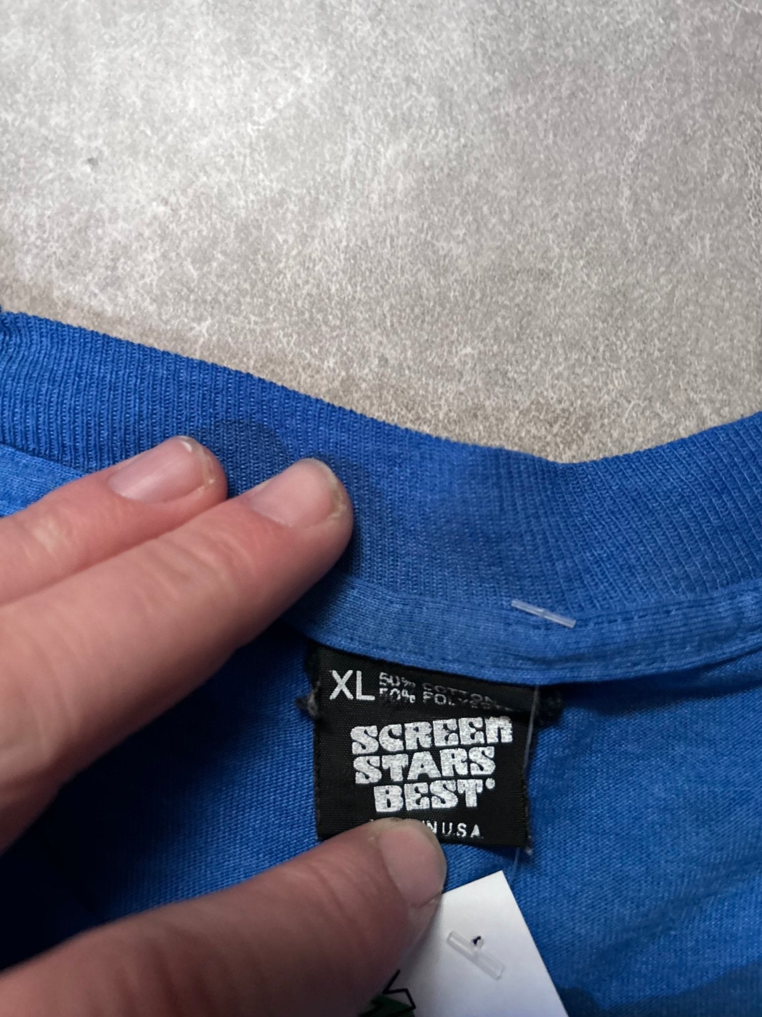 90s Vintage BMW Kansas City Blue T Shirt - XL - XL | Martin City Vintage