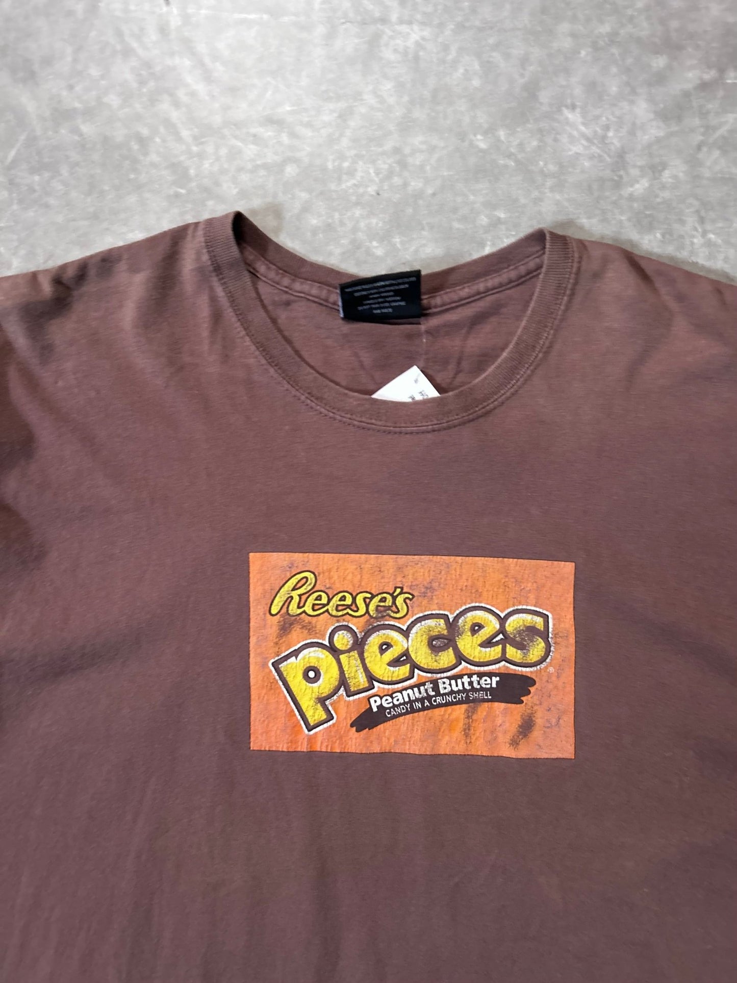2000s Vintage Reese's Pieces Brown T Shirt - XL - XL | Martin City Vintage
