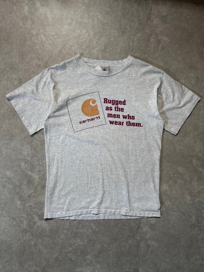90s Vintage Carhartt Heather Gray T Shirt - L - L | Martin City Vintage