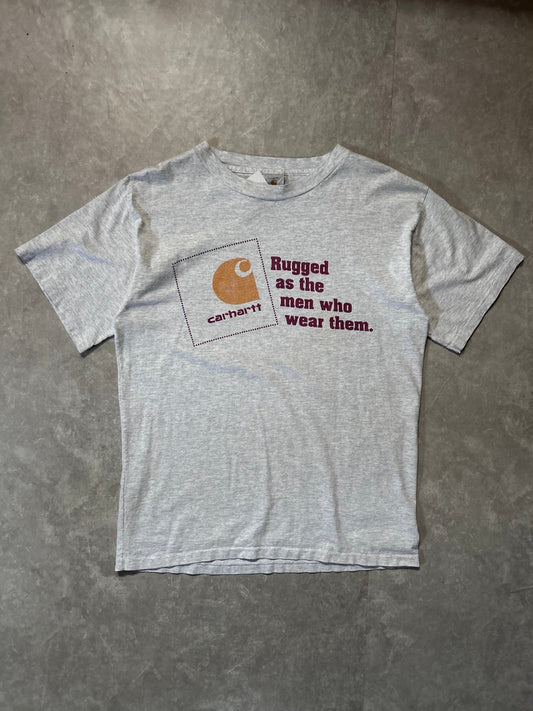 90s Vintage Carhartt Heather Gray T Shirt - L - L | Martin City Vintage