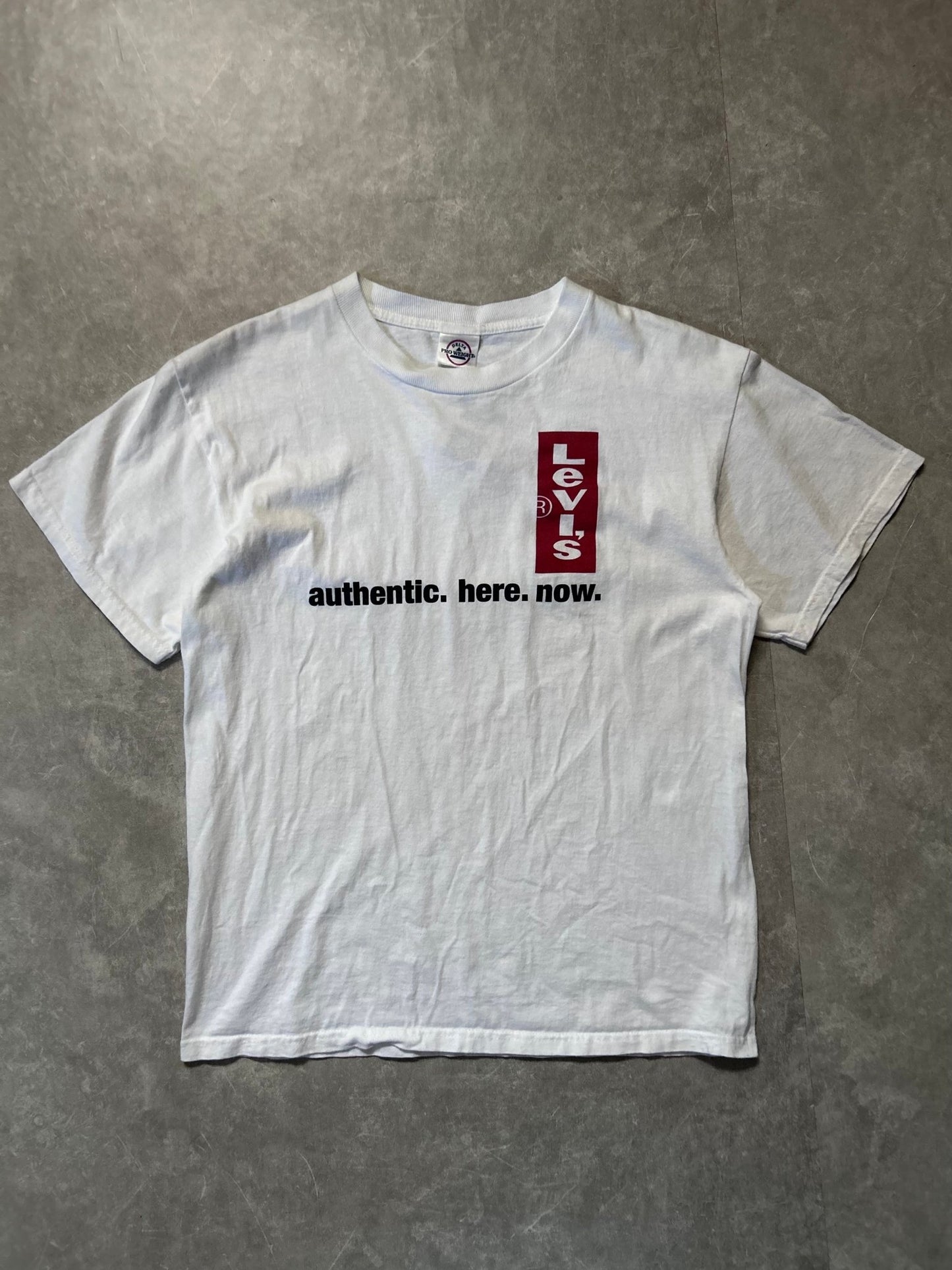 2000s Vintage Levi's White T Shirt - M - M | Martin City Vintage