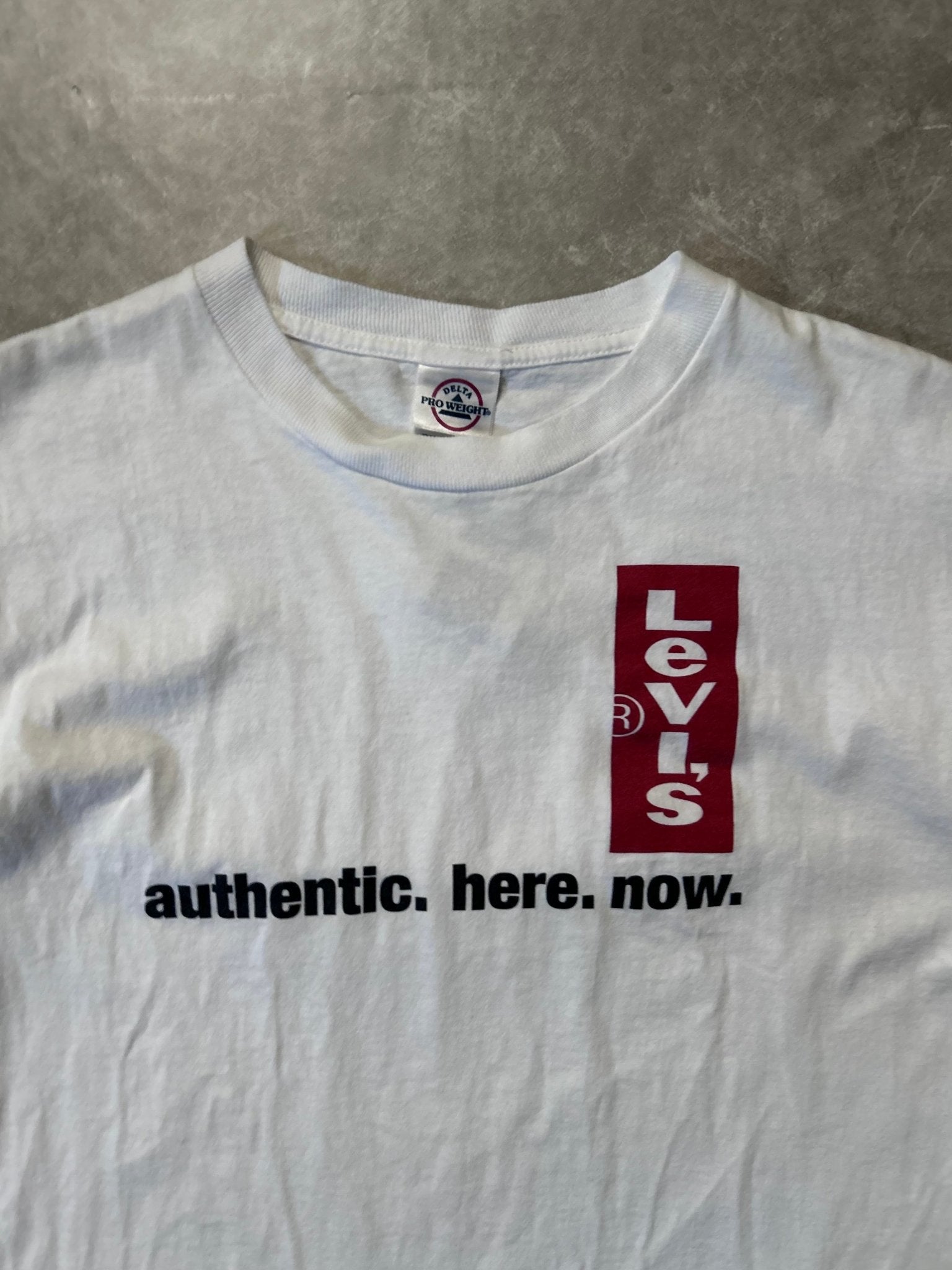 2000s Vintage Levi's White T Shirt - M - M | Martin City Vintage