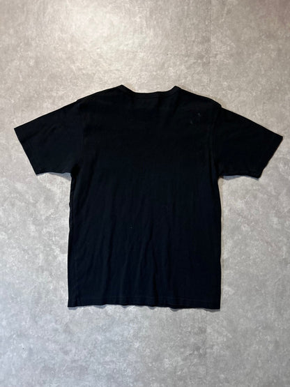 2000s Vintage Apple Embroidered Black T Shirt - L - | Martin City Vintage
