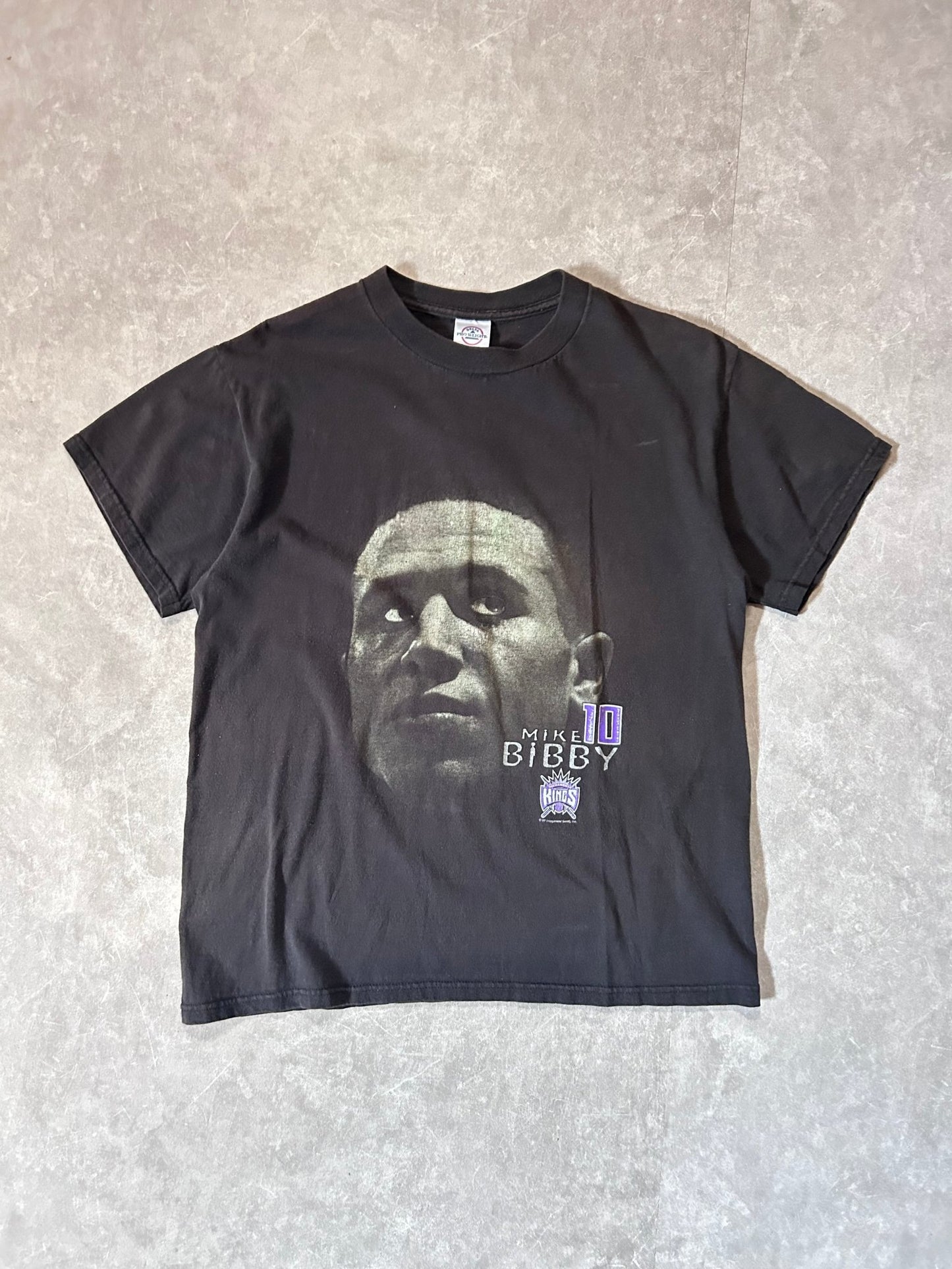 2000s Vintage Sacramento Kings Mike Bibby Black T Shirt - M - M | Martin City Vintage