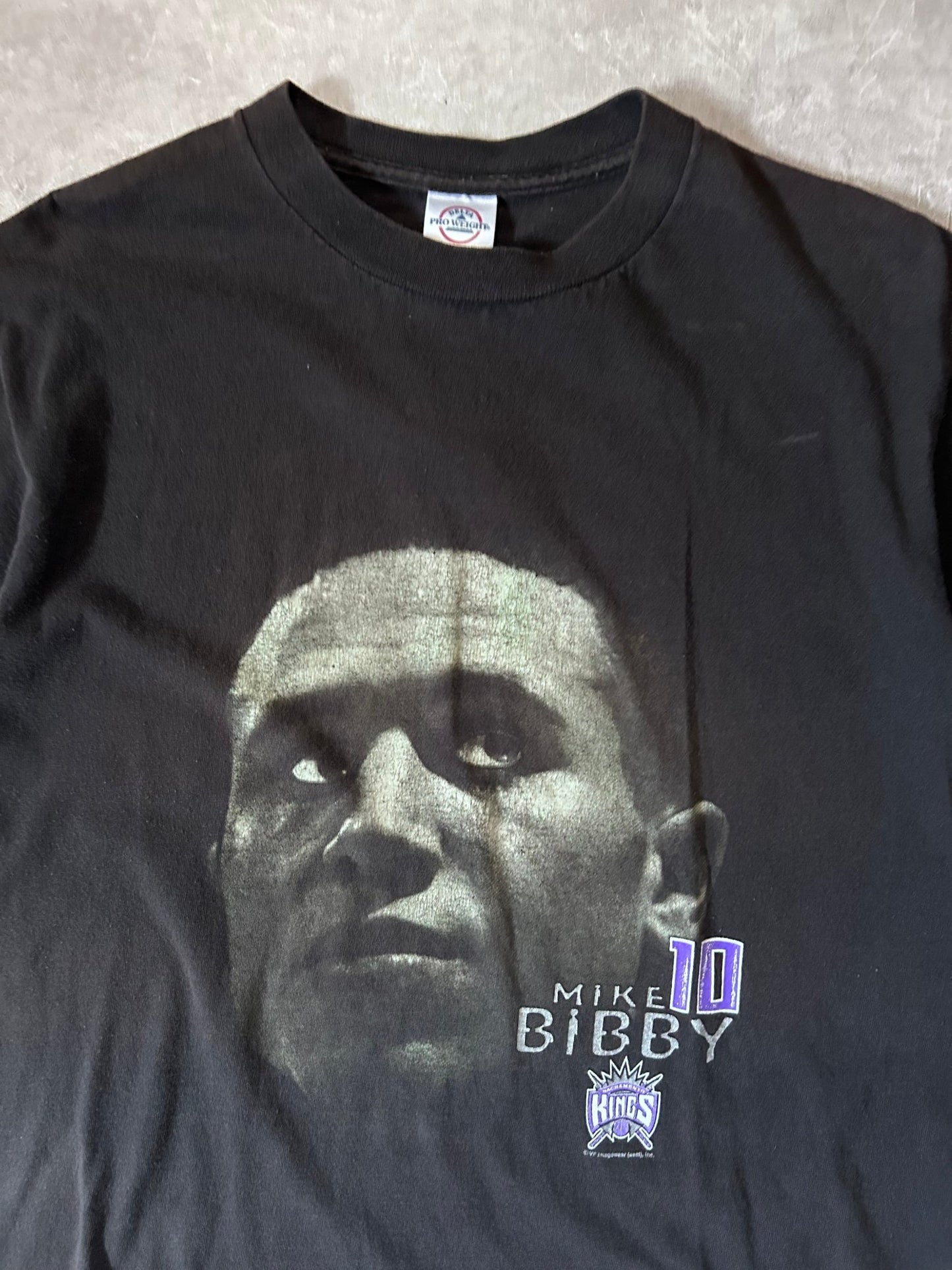 2000s Vintage Sacramento Kings Mike Bibby Black T Shirt - M - M | Martin City Vintage