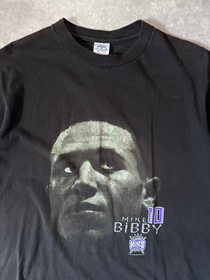 2000s Vintage Sacramento Kings Mike Bibby Black T Shirt - M - M | Martin City Vintage