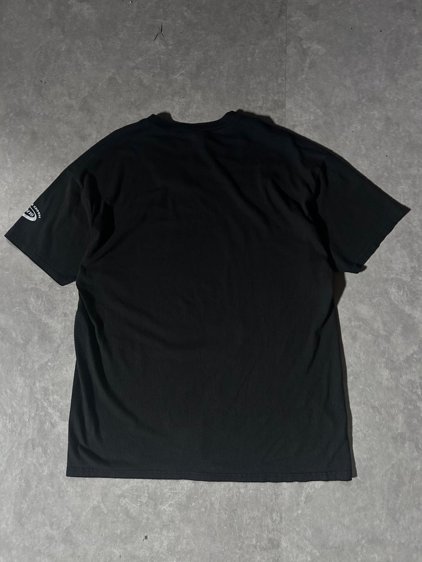 90's Vintage Chicago Bulls Diamond Print Black T-Shirt - XL - XL | Martin City Vintage