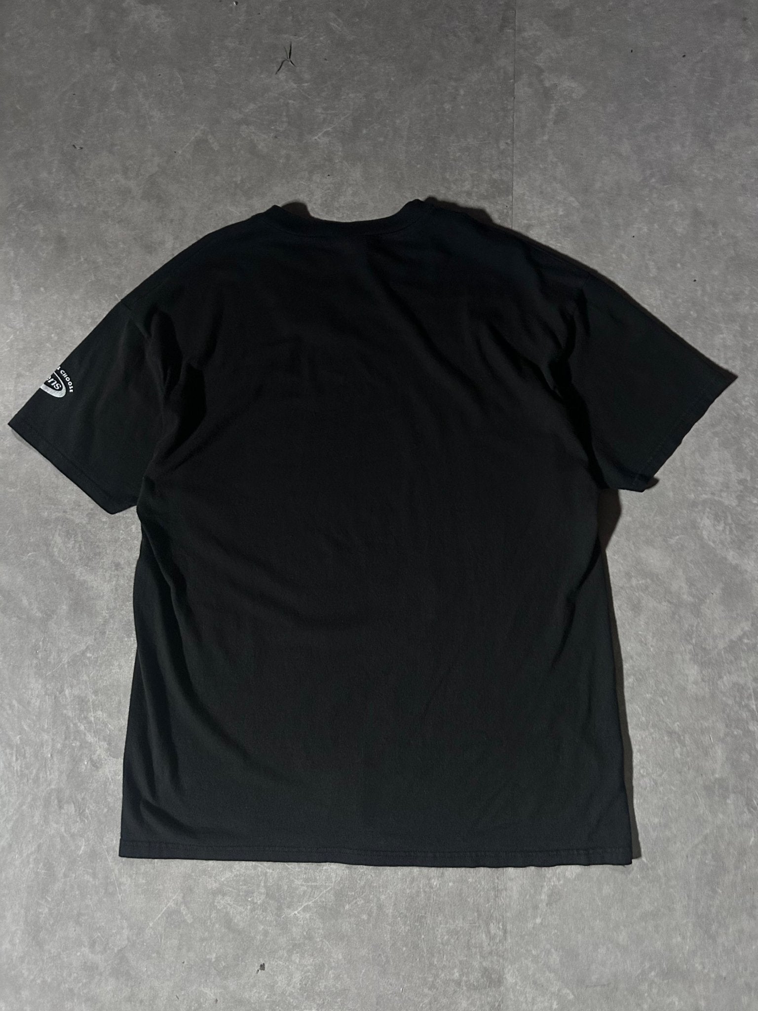 90's Vintage Chicago Bulls Diamond Print Black T-Shirt - XL - XL | Martin City Vintage