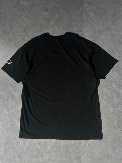90's Vintage Chicago Bulls Diamond Print Black T-Shirt - XL - XL | Martin City Vintage
