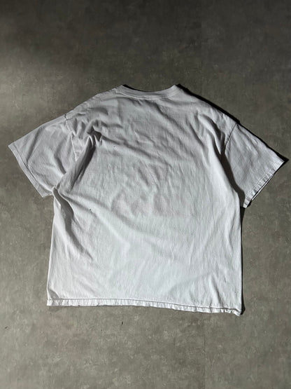 90's Vintage Kansas City Chiefs Spell Out White T-Shirt - XXL - XXL | Martin City Vintage