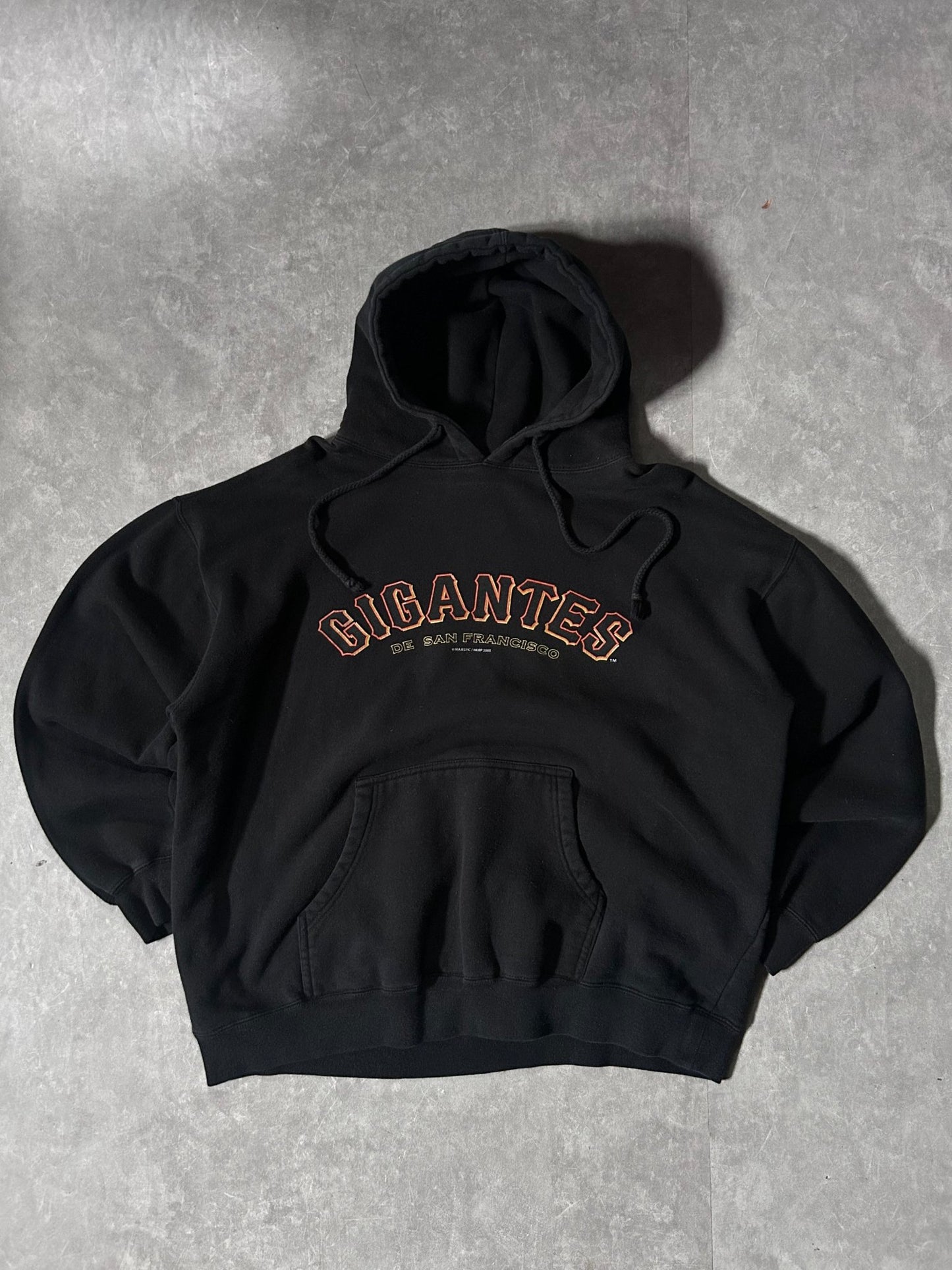 2000's Vintage San Francisco Giants Spanish Black Hoodie - XL - XL | Martin City Vintage