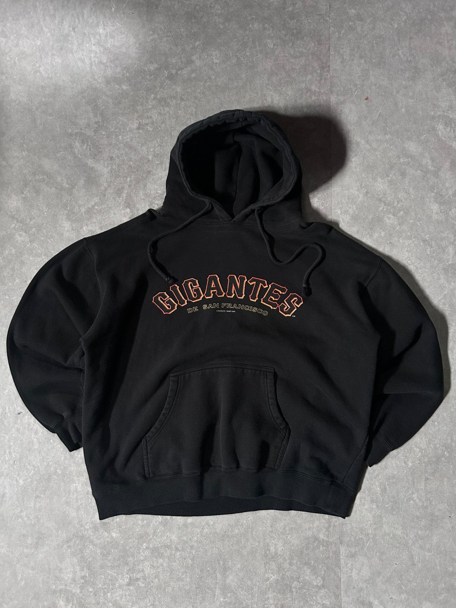 2000's Vintage San Francisco Giants Spanish Black Hoodie - XL - XL | Martin City Vintage
