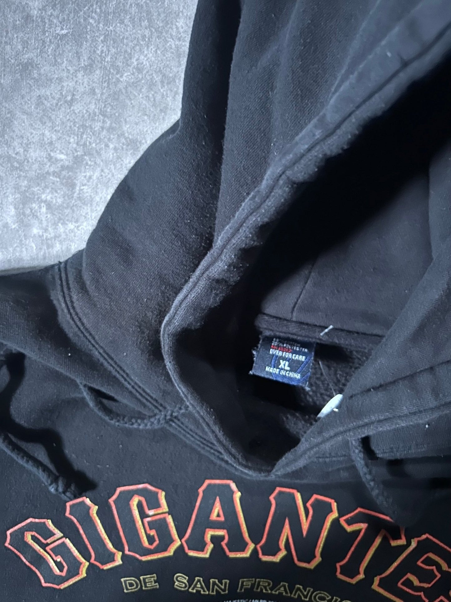 2000's Vintage San Francisco Giants Spanish Black Hoodie - XL - XL | Martin City Vintage