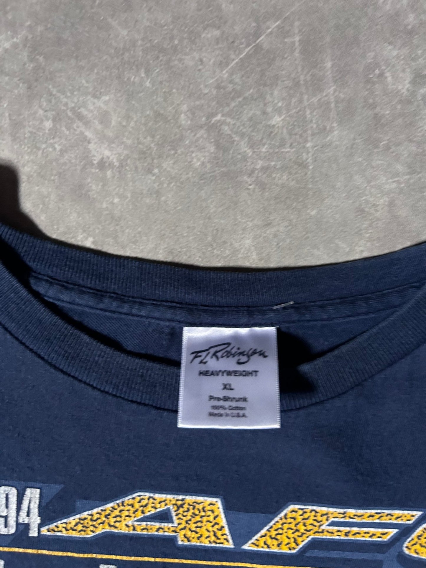 1994 Vintage San Diego Chargers AFC Champion Navy T-Shirt - XL - XL | Martin City Vintage