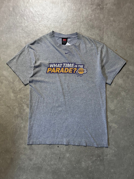 2000's Vintage Los Angeles Lakers Nike Gray T-Shirt - M - M | Martin City Vintage