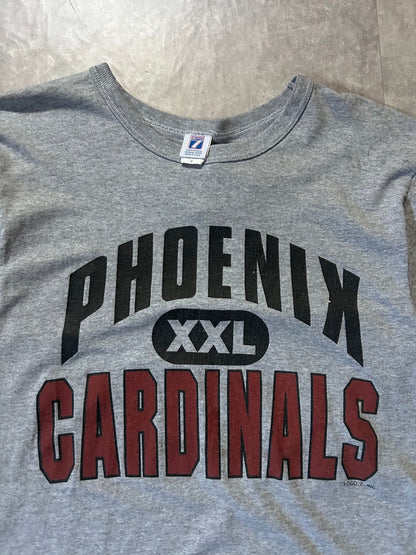 90's Vintage Phoenix Cardinals "XXL" Gray T-Shirt - M - M | Martin City Vintage