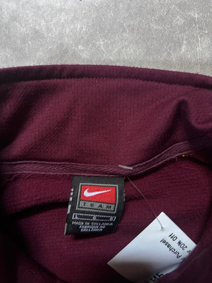2000's Vintage Arizona State Sun Devils Nike Maroon Track Jacket - L - L | Martin City Vintage