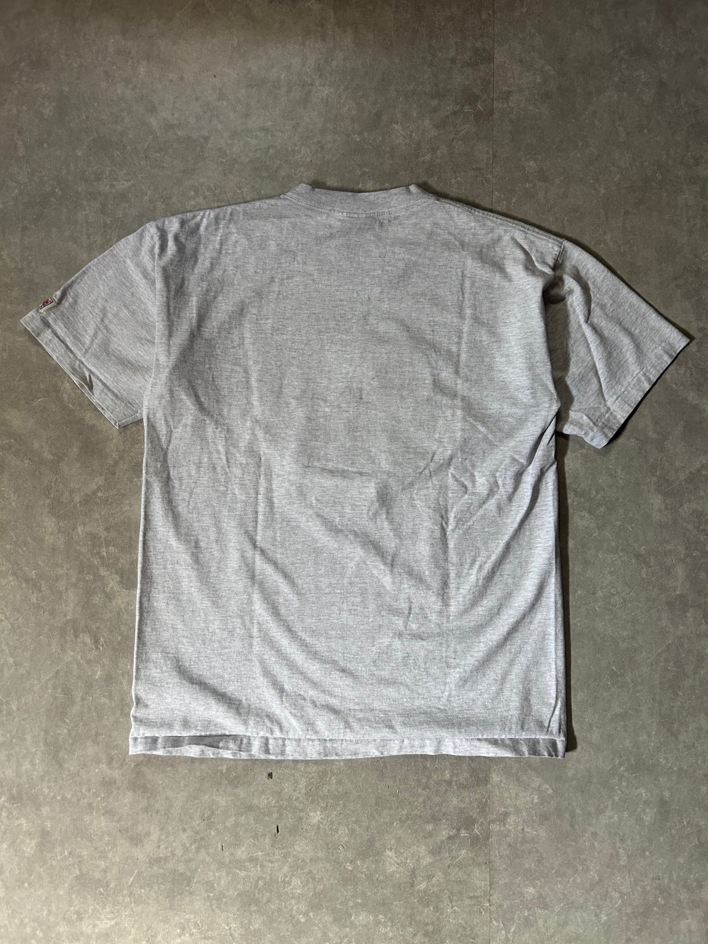90's Vintage Chicago White Sox Embroidered Logo Heather Grey T-Shirt - XL - XL | Martin City Vintage