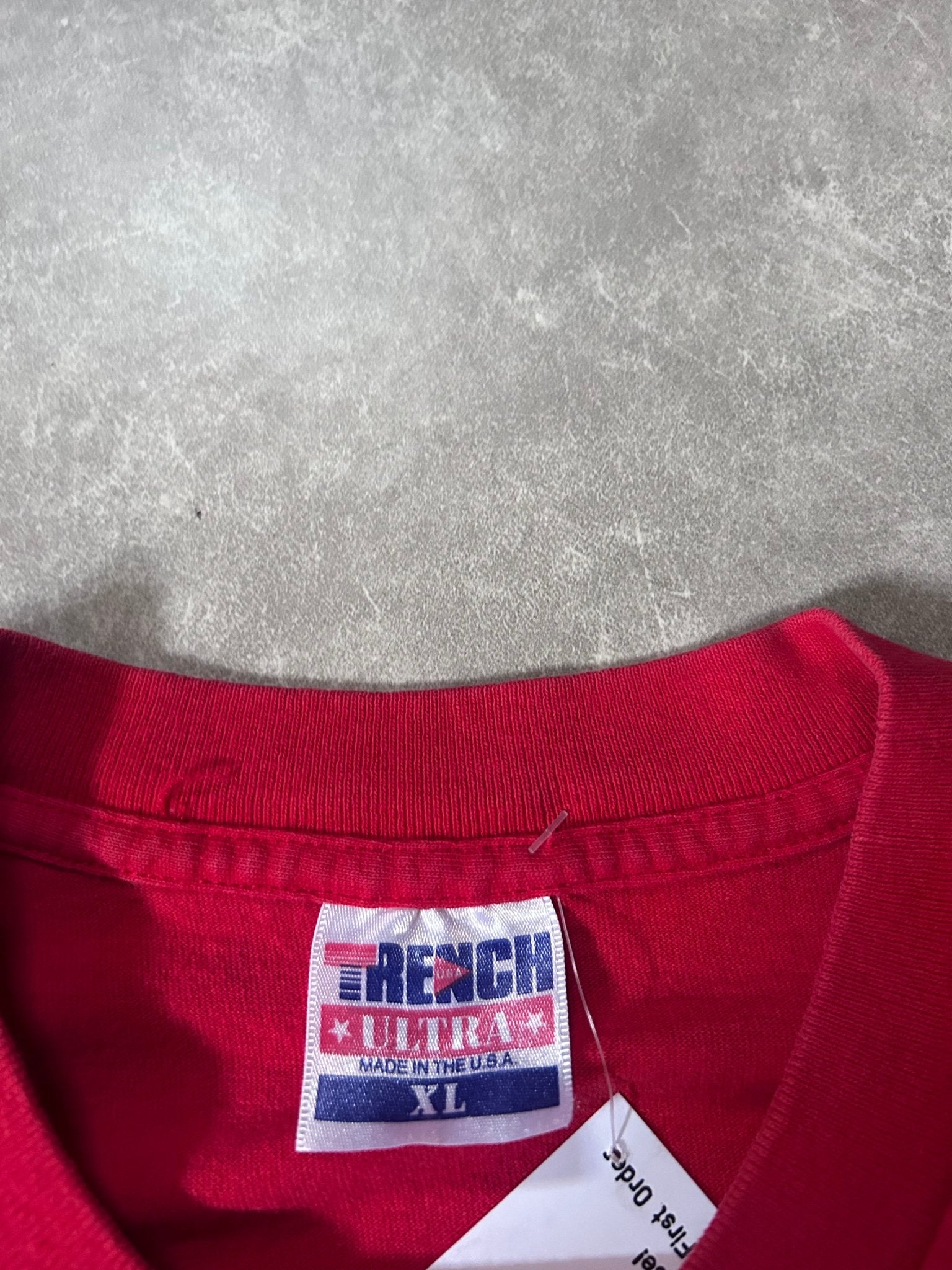 90's Vintage Kansas City Chiefs Red T-Shirt - XL - XL | Martin City Vintage