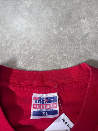 90's Vintage Kansas City Chiefs Red T-Shirt - XL - XL | Martin City Vintage