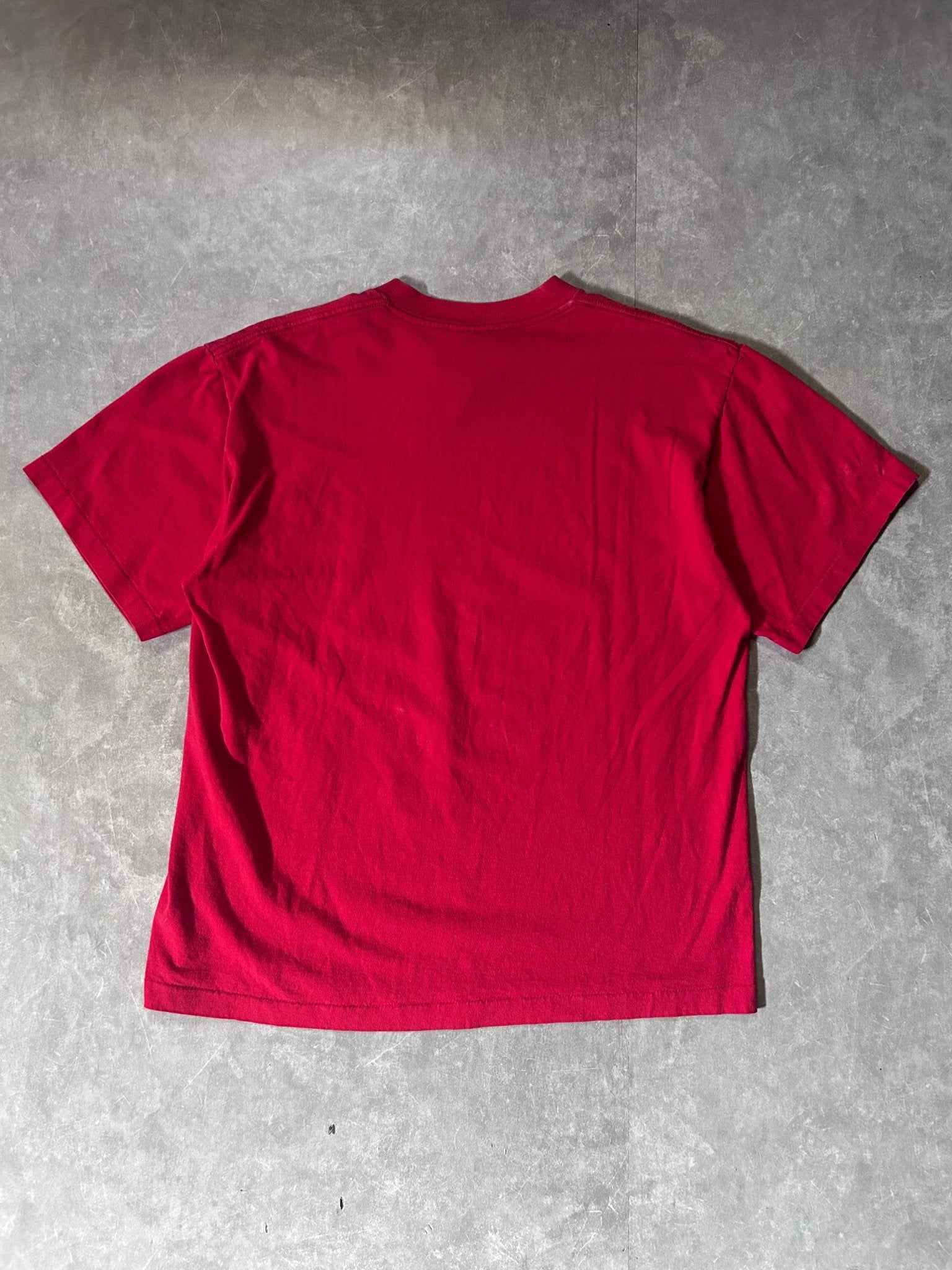 90's Vintage Kansas City Chiefs Red T-Shirt - XL - XL | Martin City Vintage