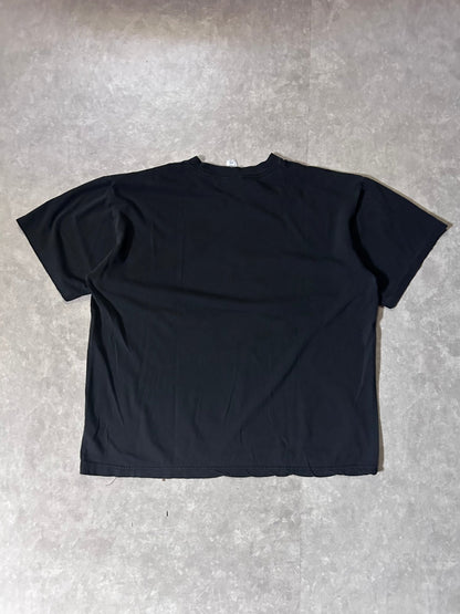90's Vintage Kansas Jayhawks Basketball Black T-Shirt - XL - XL | Martin City Vintage