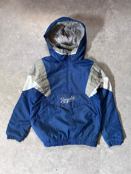 90's Vintage Kansas City Royals Starter Blue Puffer Jacket - S - M | Martin City Vintage