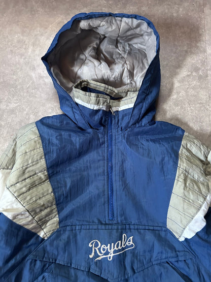 90's Vintage Kansas City Royals Starter Blue Puffer Jacket - S - M | Martin City Vintage