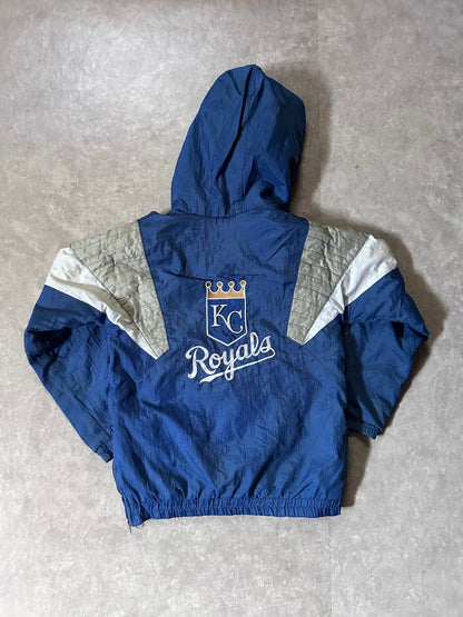90's Vintage Kansas City Royals Starter Blue Puffer Jacket - S - M | Martin City Vintage