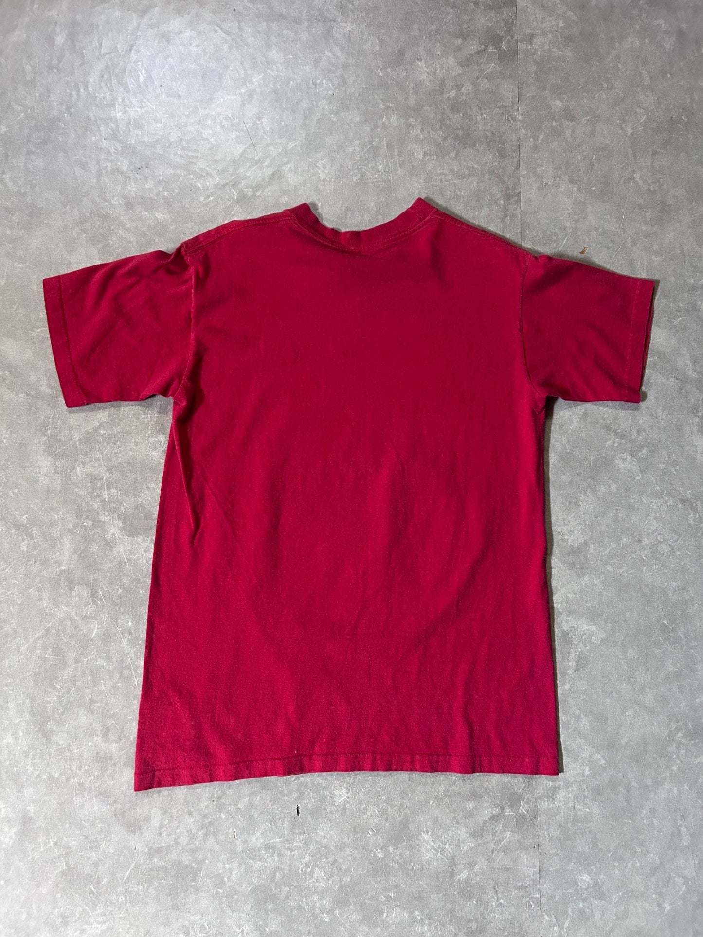 90's Vintage Kansas City Chiefs Nutmeg Red T-Shirt - M - M | Martin City Vintage