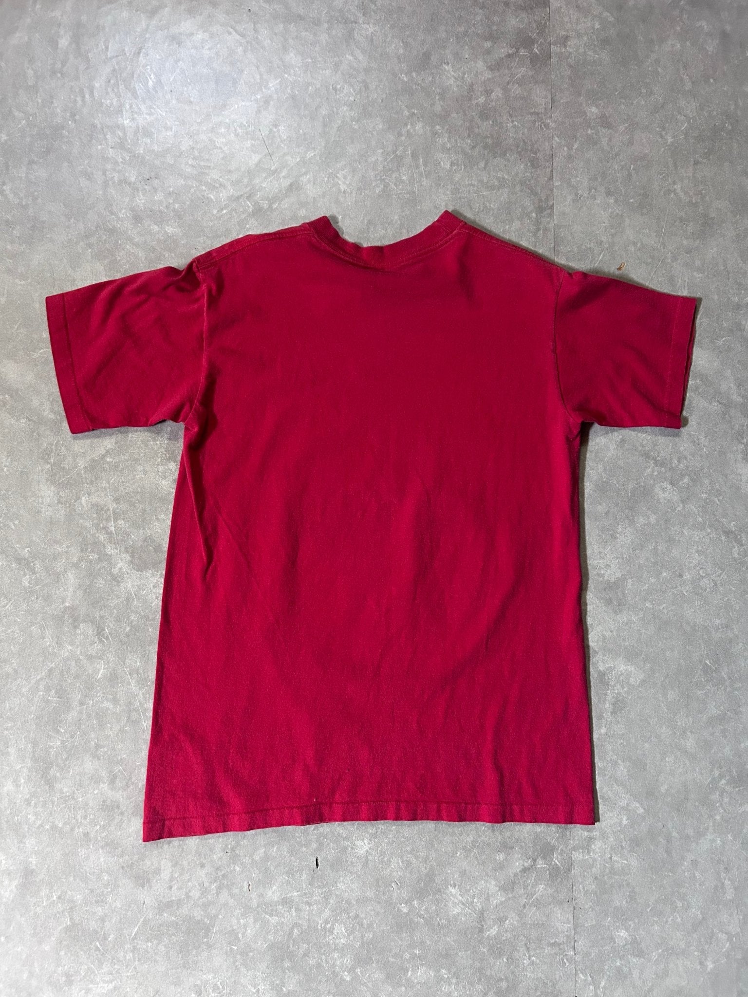 90's Vintage Kansas City Chiefs Nutmeg Red T-Shirt - M - M | Martin City Vintage