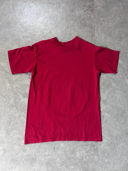 90's Vintage Kansas City Chiefs Nutmeg Red T-Shirt - M - M | Martin City Vintage
