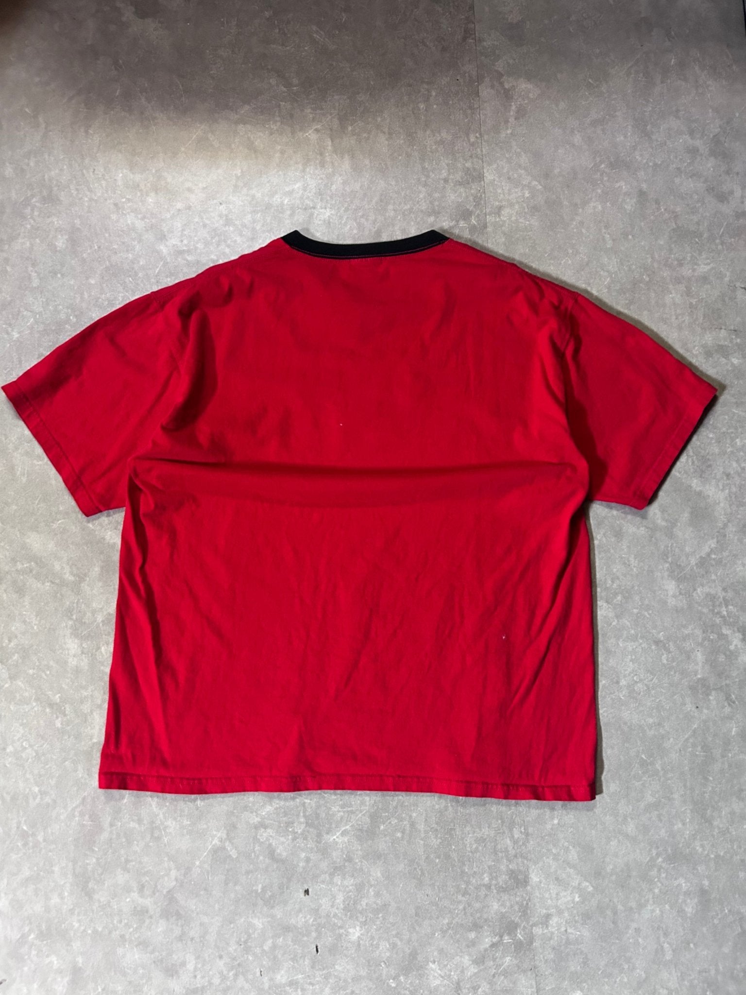 90's Vintage Kansas City Chiefs Embroidered Red T-Shirt - XL - XL | Martin City Vintage