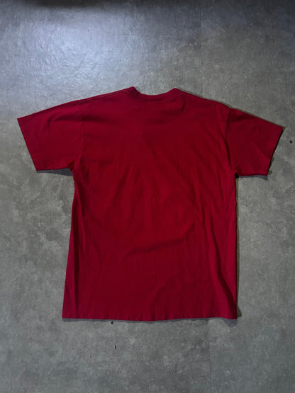 90's Vintage Kansas City Chiefs Red T-Shirt - L - L | Martin City Vintage