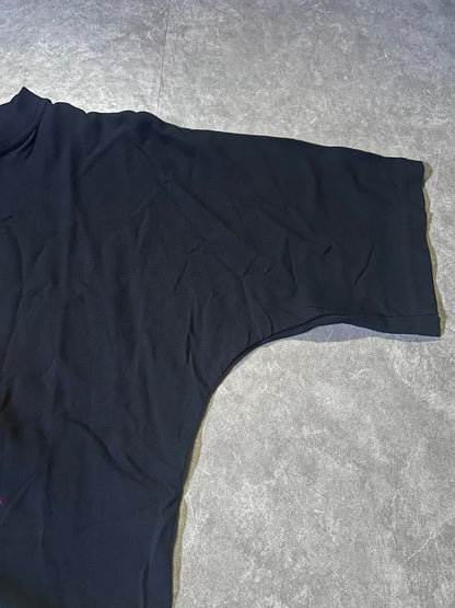 90's Vintage Atlanta Falcons Garfield Embroidered Black T-Shirt - L - L | Martin City Vintage