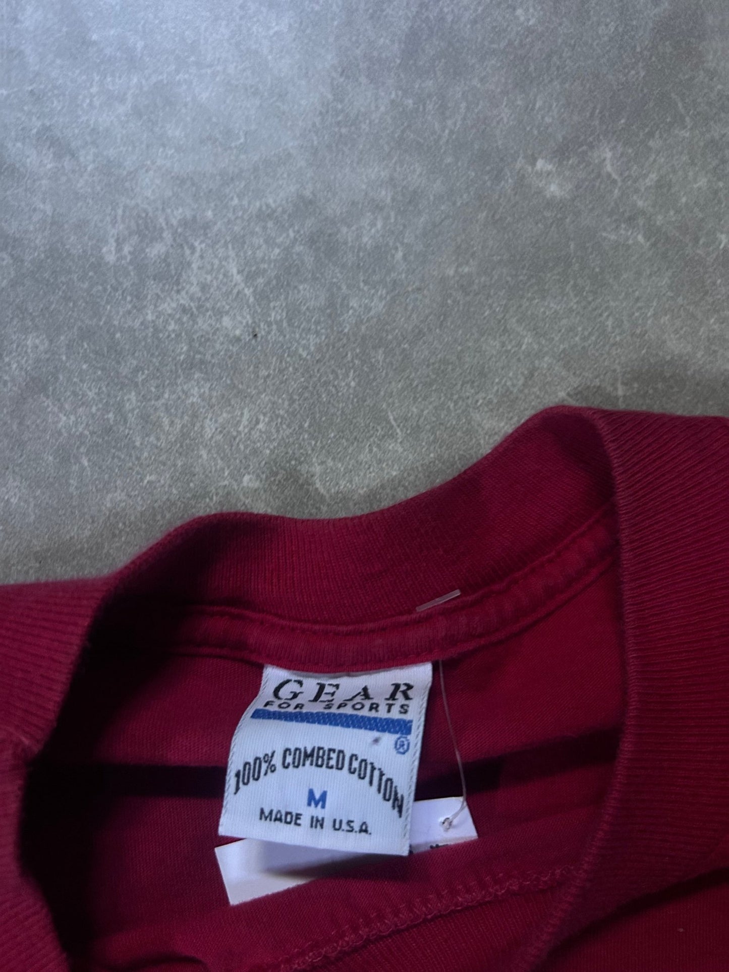 90's Vintage Central Missouri Mules Red T-Shirt - M - M | Martin City Vintage