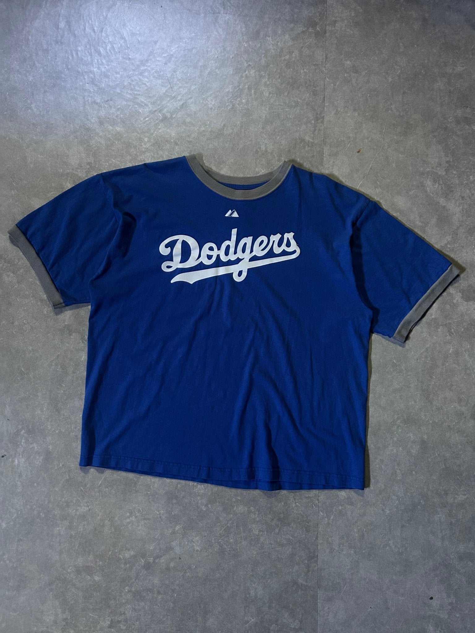 2000's Vintage Los Angeles Dodgers Script Blue T-Shirt - XL - XL | Martin City Vintage