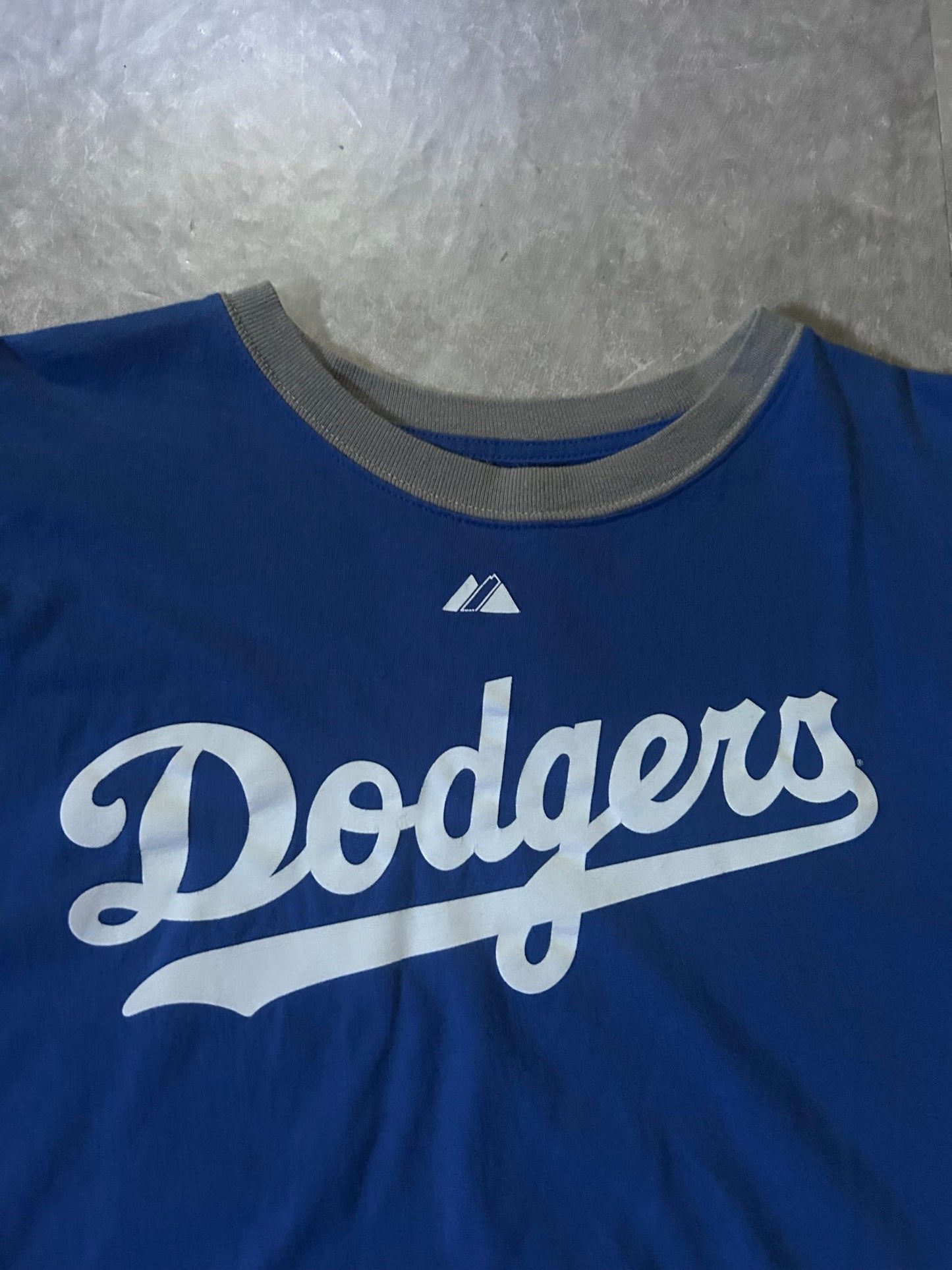 2000's Vintage Los Angeles Dodgers Script Blue T-Shirt - XL - XL | Martin City Vintage