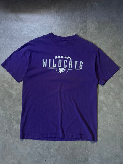 90's Vintage Kansas State Wildcats Purple T-Shirt - M - M | Martin City Vintage
