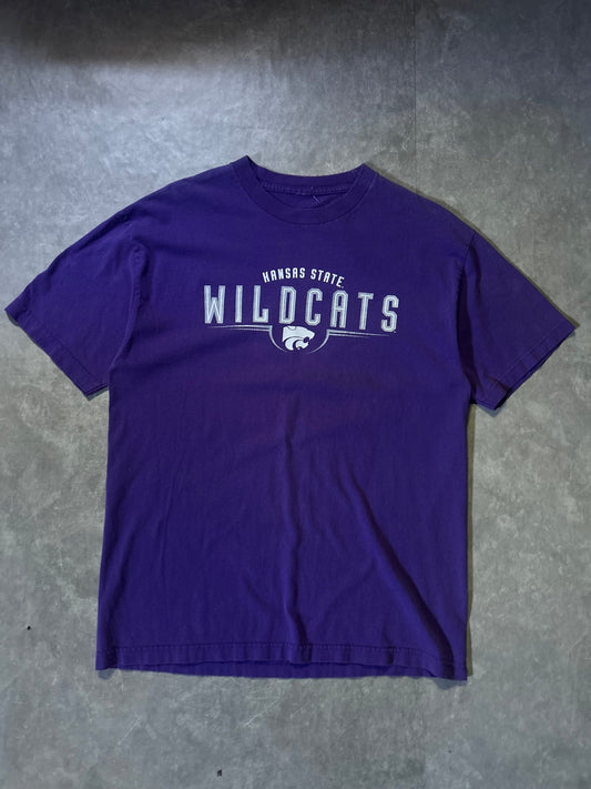 90's Vintage Kansas State Wildcats Purple T-Shirt - M - M | Martin City Vintage