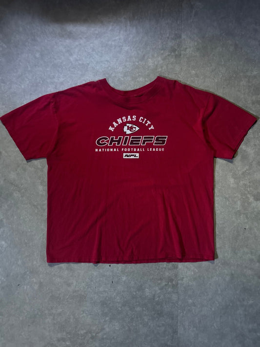 2000's Vintage Kansas City Chiefs NFL Red T-Shirt - XL - M | Martin City Vintage