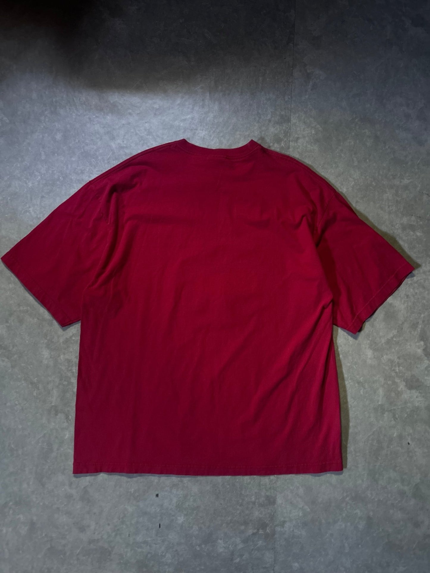 2000's Vintage St. Louis Cardinals Helmets Red T-Shirt - XXXL - XXXL | Martin City Vintage
