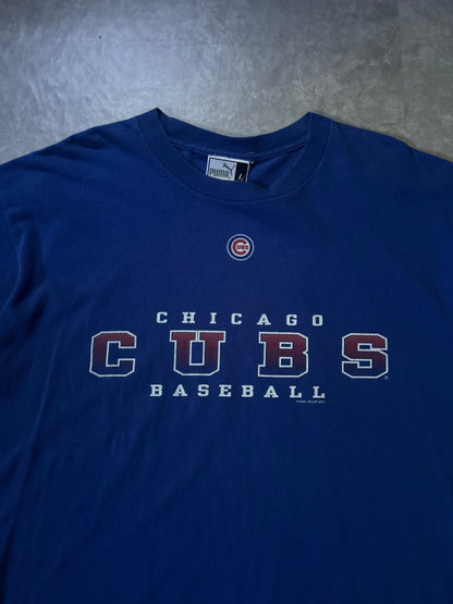 2000's Vintage Chicago Cubs Puma Blue T-Shirt - L - L | Martin City Vintage