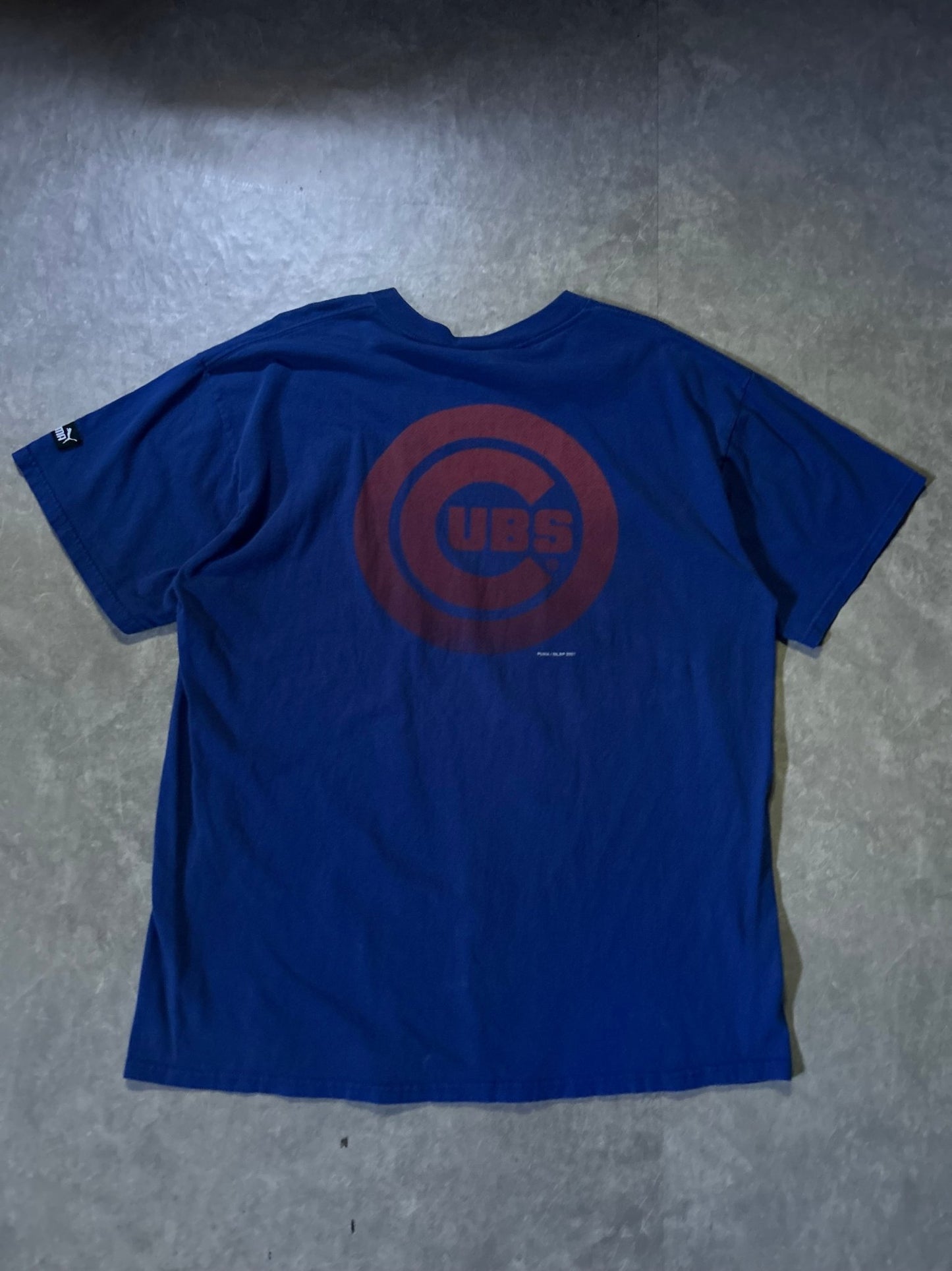 2000's Vintage Chicago Cubs Puma Blue T-Shirt - L - L | Martin City Vintage
