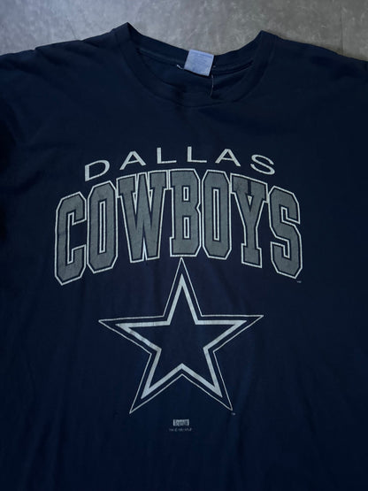 90's Vintage Dallas Cowboys Starter Navy T-Shirt - XL - XL | Martin City Vintage