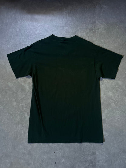 90's Vintage Green Bay Packers Logo7 Green T-Shirt - L - L | Martin City Vintage