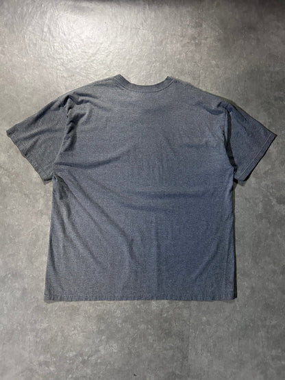 2000's Vintage Kansas Jayhawks Football Nike Grey T-Shirt - XXL - XXL | Martin City Vintage