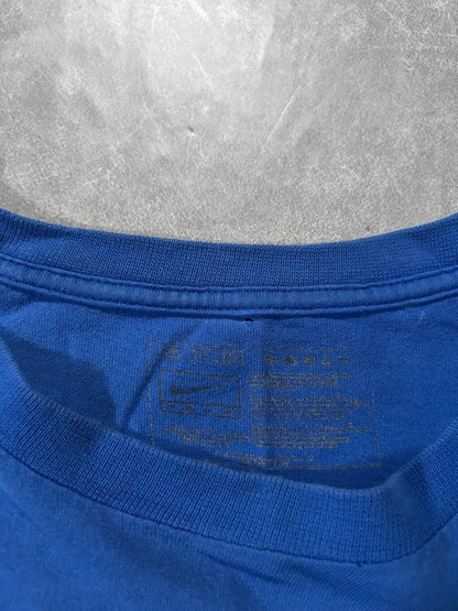 2008 Vintage Kansas Jayhawk Final Four Nike Blue T-Shirt - XL - XL | Martin City Vintage